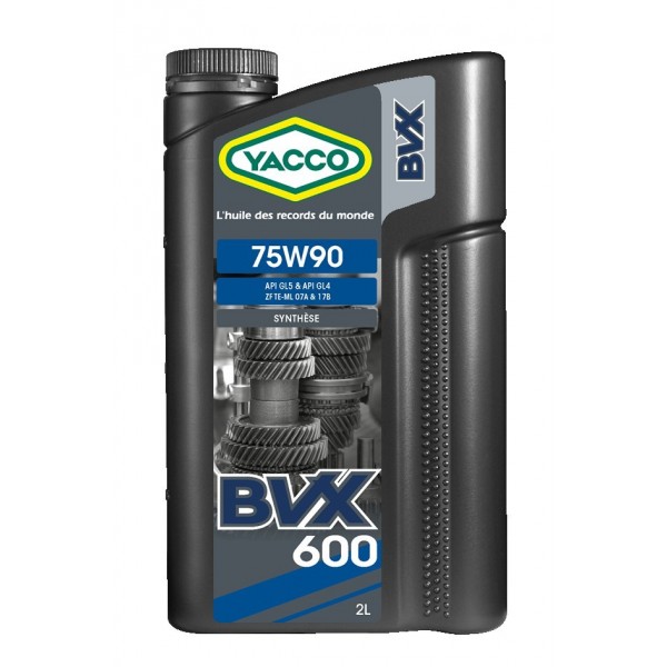 Huile de Boîte Yacco BVX 600 75W90