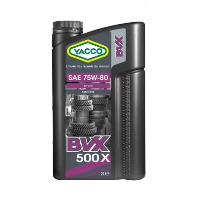 Huile de Boîte Yacco BVX 500 X 75W80
