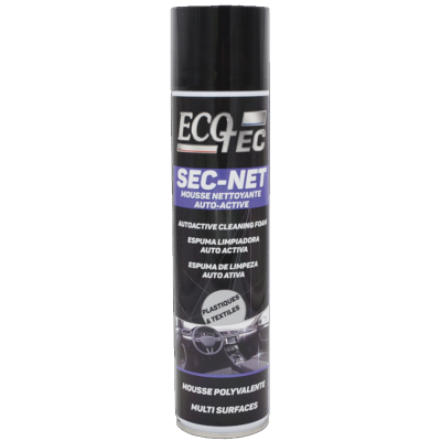 Ecotec 1062 Sec-Net Mousse Nettoyante Auto-Active