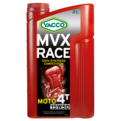 Huile Moteur Yacco MVX Race 4T 15W50