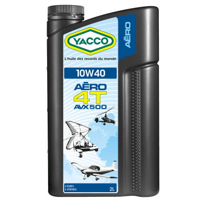 Huile Aviation Yacco Aéro AVX 500 4T 10W40