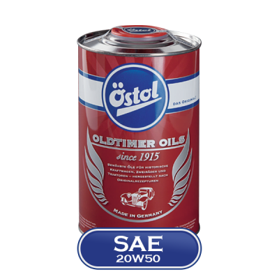 Huile moteur Ostol Oldtimer oil SAE 20W50 - 1L