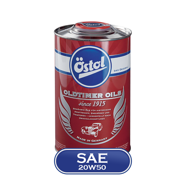 Huile moteur Ostol Oldtimer oil SAE 20W50 - 1L Huile moteur Ostol Oldtimer oil SAE 20W50 - 1L