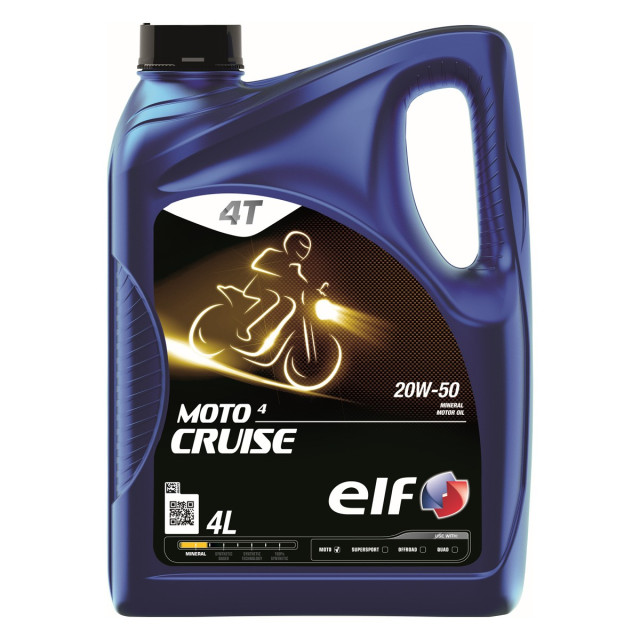 Huile Moteur Elf Moto 4 Cruise 20W50 Huile Moteur Elf Moto 4 Cruise 20W50