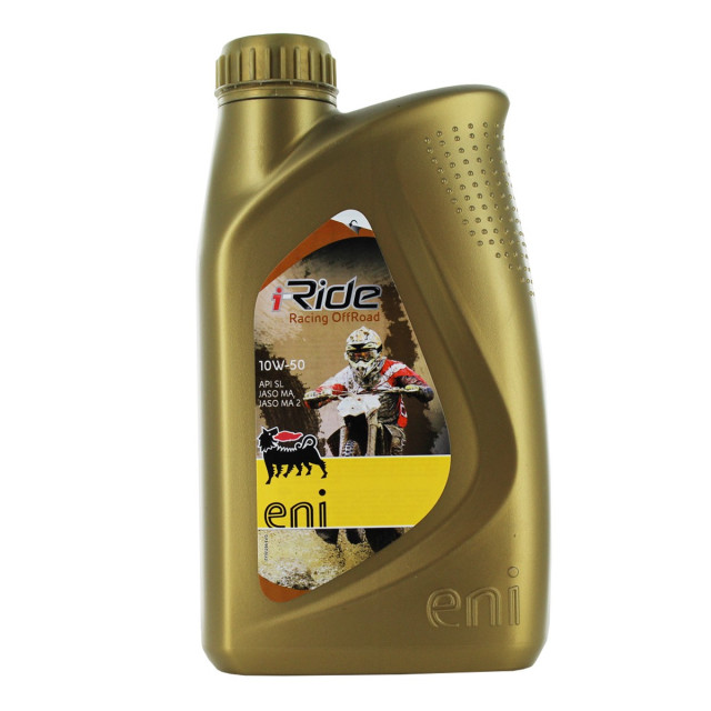 Huile Moteur Moto 4T Eni I-Ride Moto Racing Off Road 10W50