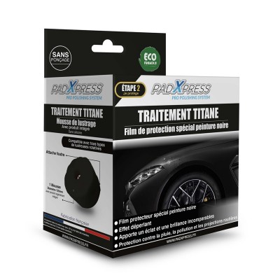 PadXpress Traitement Titane Peinture Noire