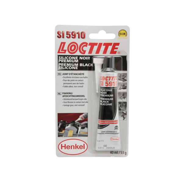 Mastic silicone noir LOCTITE SI 5940