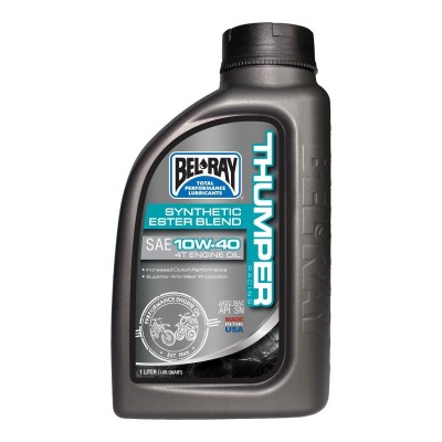 Huile Moteur Bel-Ray Thumper Racing Synthetic Ester Blend 4T 10W40
