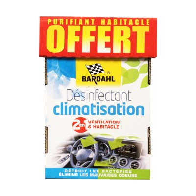 Nettoyant desinfectant circuit de climatisation automobile