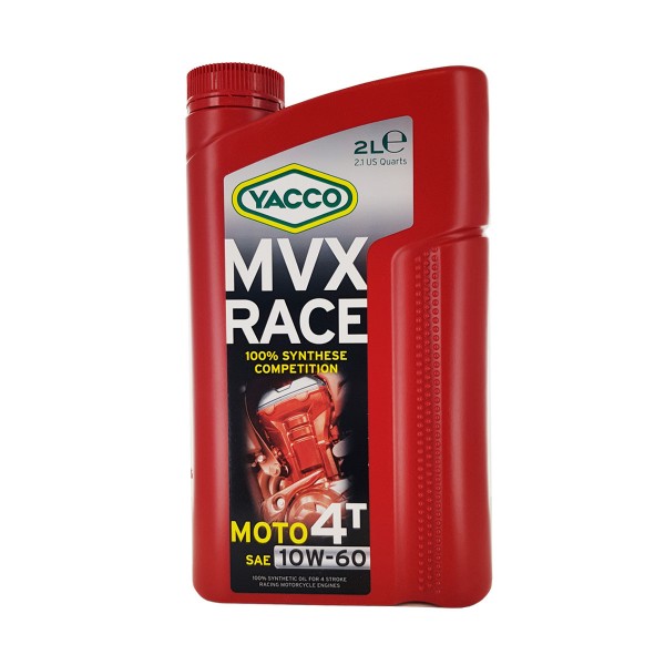 Huile Moteur Yacco MVX Race 4T 10W60