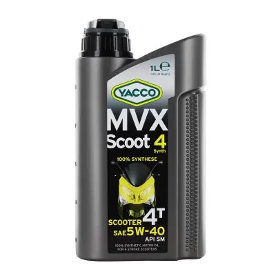 Huile Moteur Yacco MVX Scoot 4T 5W40