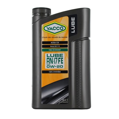 Huile Moteur Yacco Lube RN17 FE 0W20