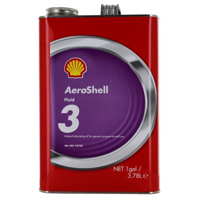 Huile Aviation Shell Aeroshell Fluid 3