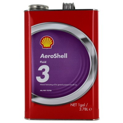 Huile Aviation Shell Aeroshell Fluid 3