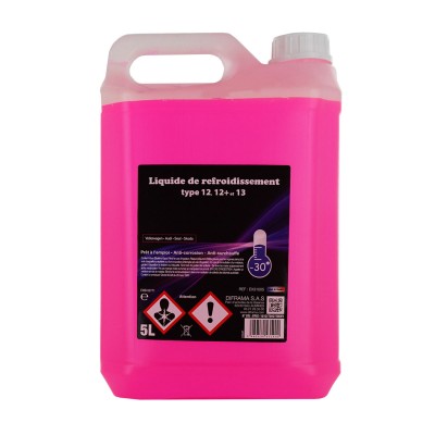 Liquide de Refroidissement -30°C Type 12/12+/13 Rose