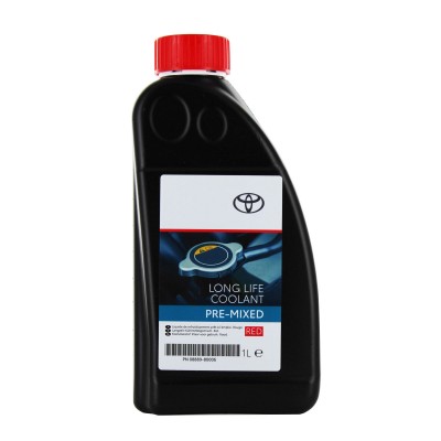 Liquide de Refroidissement Toyota Long Life Coolant Pre-Mixed Red