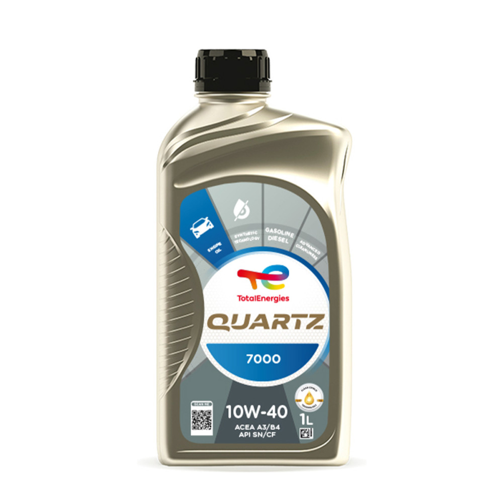  Total Huile de lubrification pour moteur Total Quartz 7000  Energy 10W-40 5 Litres