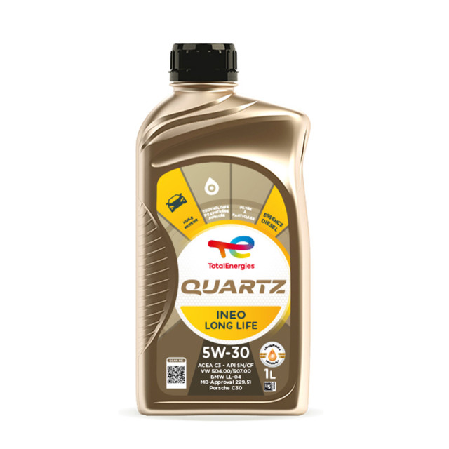 Huile moteur total quartz ineo long life 5w30 : Lubuniversal, Huiles moteur  véhicule de tourisme / utilitaire léger Total