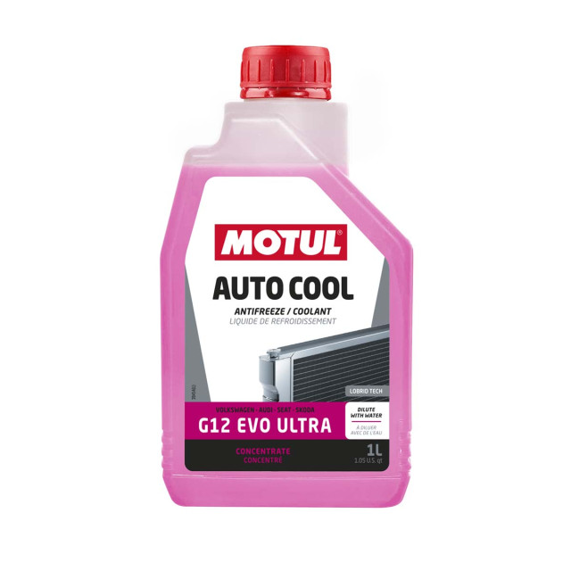 Liquide de Refroidissement Motul Auto Cool G12 EVO Ultra Liquide de Refroidissement Motul Auto Cool G12 EVO Ultra