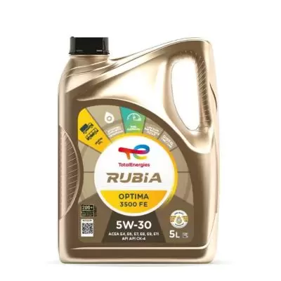 Huile moteur Total Rubia Optima 3500 FE 5W30