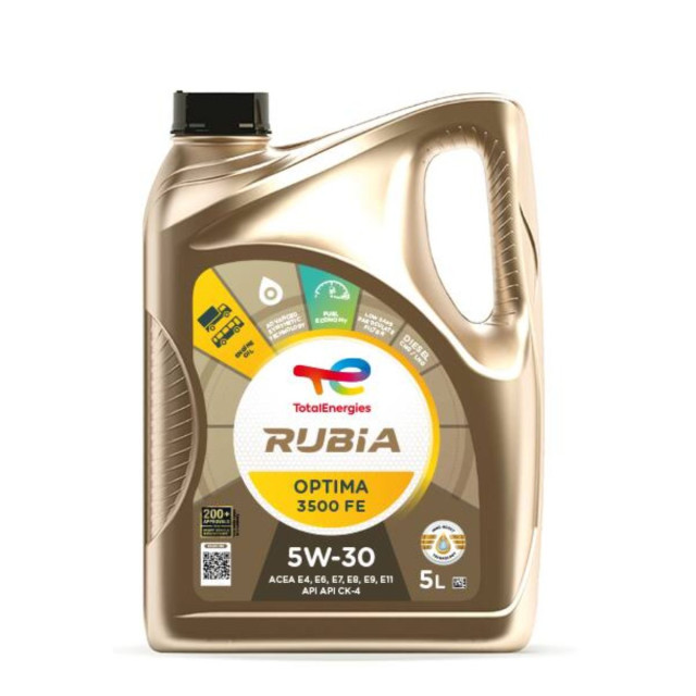 Huile moteur Total Rubia Optima 3500 FE 5W30 Huile moteur Total Rubia Optima 3500 FE 5W30