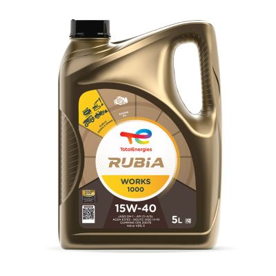 Huile moteur Rubia Works 1000 15W40