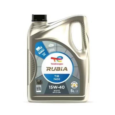 Huile Moteur Total Rubia Tir 7400 15W40
