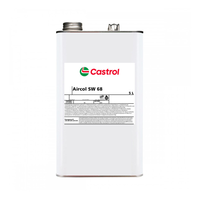 Huile de Compresseur Frigorifique Castrol Aircol SW 68