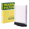 Filtre Habitacle MANN-FILTER CU2316