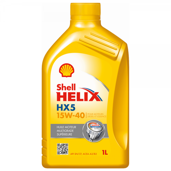 Huile Moteur Shell Helix HX5 15W40
