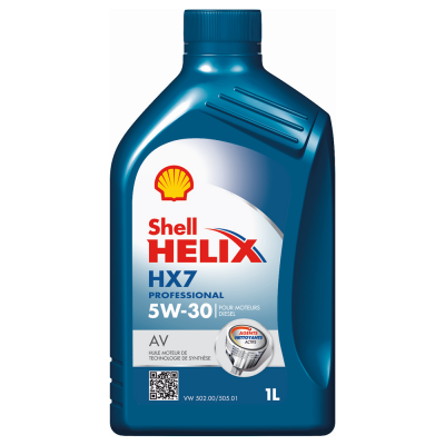 Huile Moteur Shell Helix HX7 Professional AV 5W30