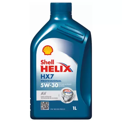 Huile Moteur Shell Helix HX7 Professional AV 5W30