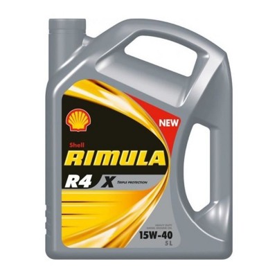 Huile Moteur Poids Lourd Shell Rimula R4 X 15W40