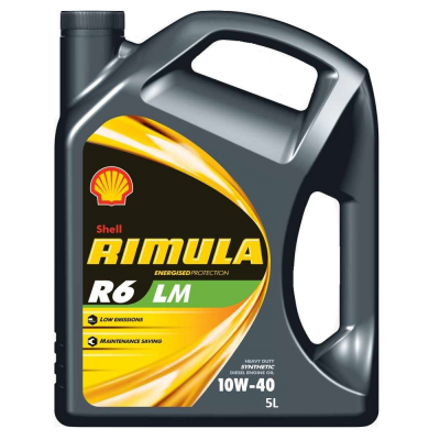 Huile Moteur Poids Lourd Shell Rimula R6 LM 10W40