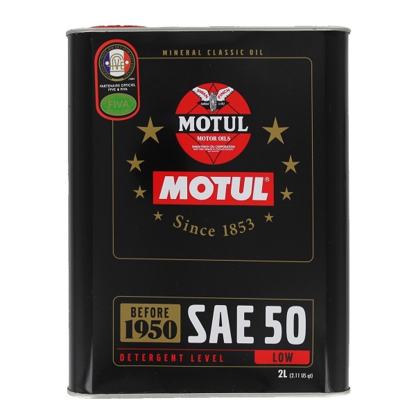 Huile Moteur et Boîte Motul Classic Oil SAE 50