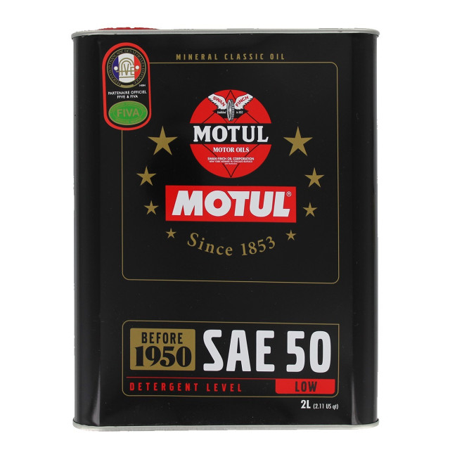 Huile Moteur et Boîte Motul Classic Oil SAE 50