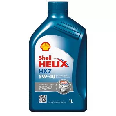 Huile Moteur Shell Helix HX7 5W40